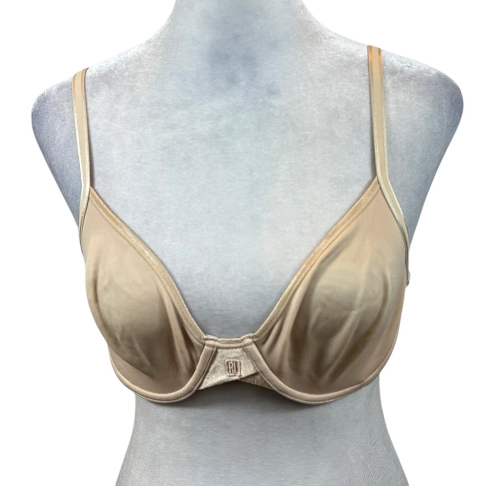 Ladies Ralph Lauren Tan Underwire Bra with Lined Cups Size‎ 34B